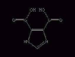 Imidazole-4,5-dicarboxylic acid structural formula