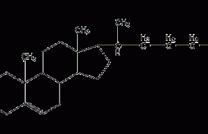 Cholesterol bromine structural formula