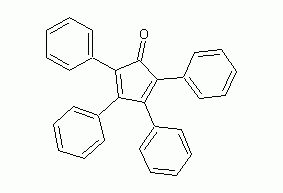 Ttraphenylcyclopentadienone structural formula