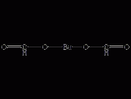 Barium formate structural formula