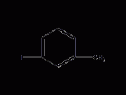 Meta-iodotoluene structural formula