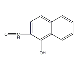 1-Hydroxy-2-naphthyl formaldehyde structural formula