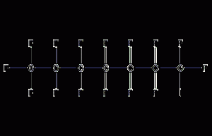 1-iodopentadecafluoro-n-heptane structural formula