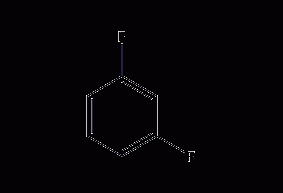 1,3-Difluorobenzene Structural Formula