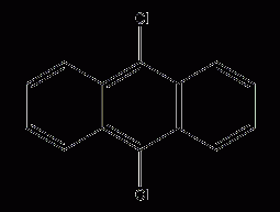 9,10-dichloroanthracene structural formula