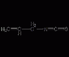 Propylene isothiocyanate structural formula