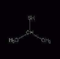 2-propanethiol structural formula