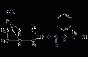 Atropine structural formula