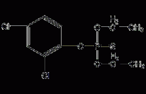 Except line phosphorus structural formula