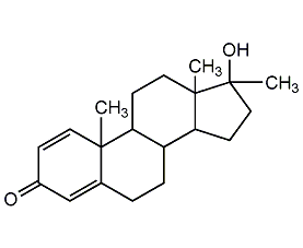 Methandrosterone Structural Formula