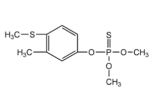 Fenthion structural formula