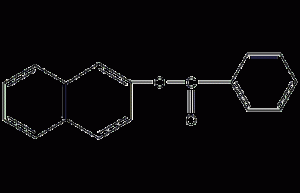 Structural formula of 2-naphthyl benzoate