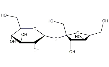 Sucrose structural formula